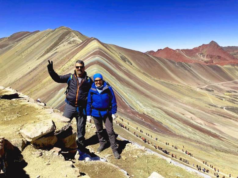 montagne de 7 couleurs